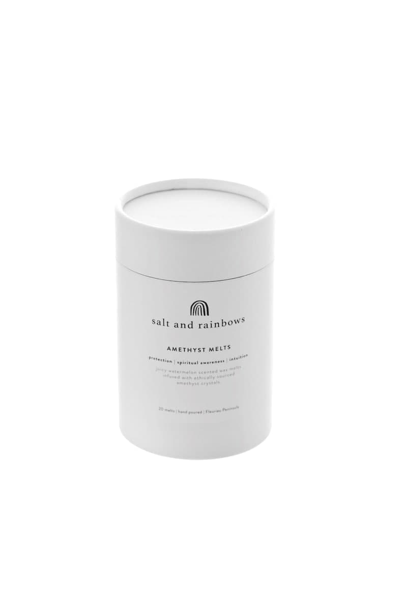 Salt And Rainbows Amethyst Crystal Melts 150G