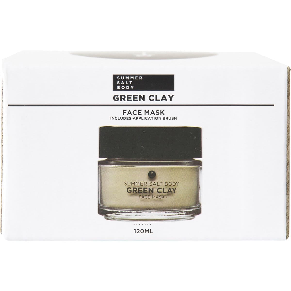 SUMMER SALT BODY Face Mask Green Clay 120ml