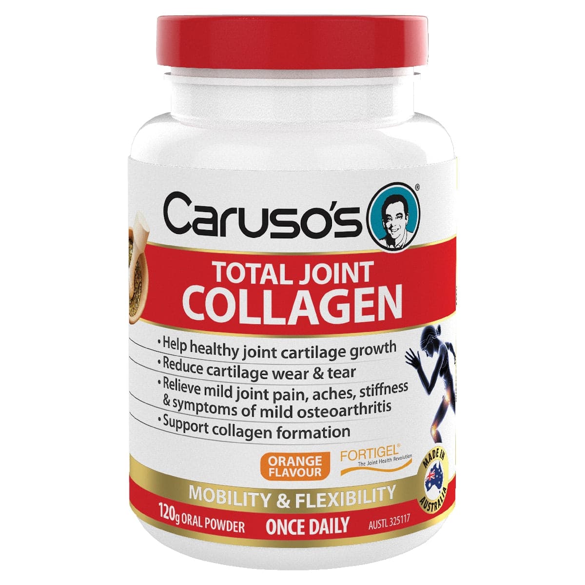 Carusos Total Joint Collagen Powder 120g