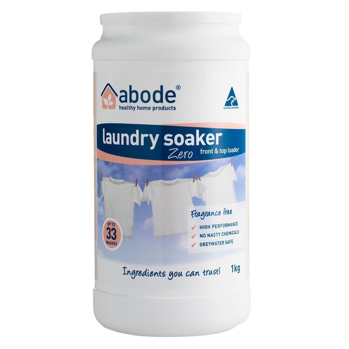Abode Laundry Soaker Zero 1kg