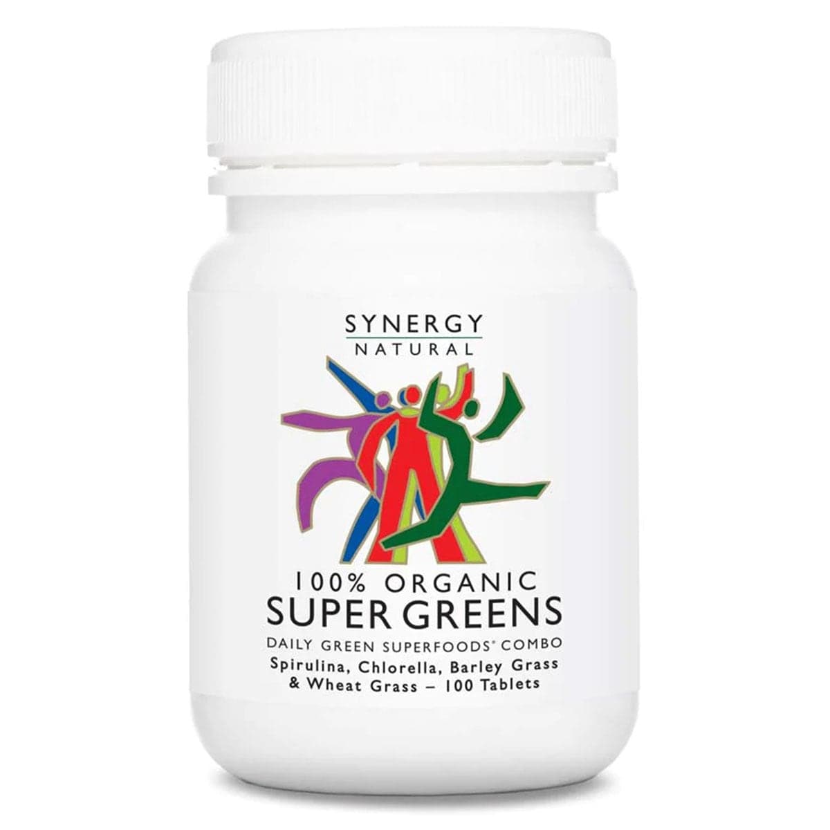 Synergy Natural Organic Super Greens 100 Tablets