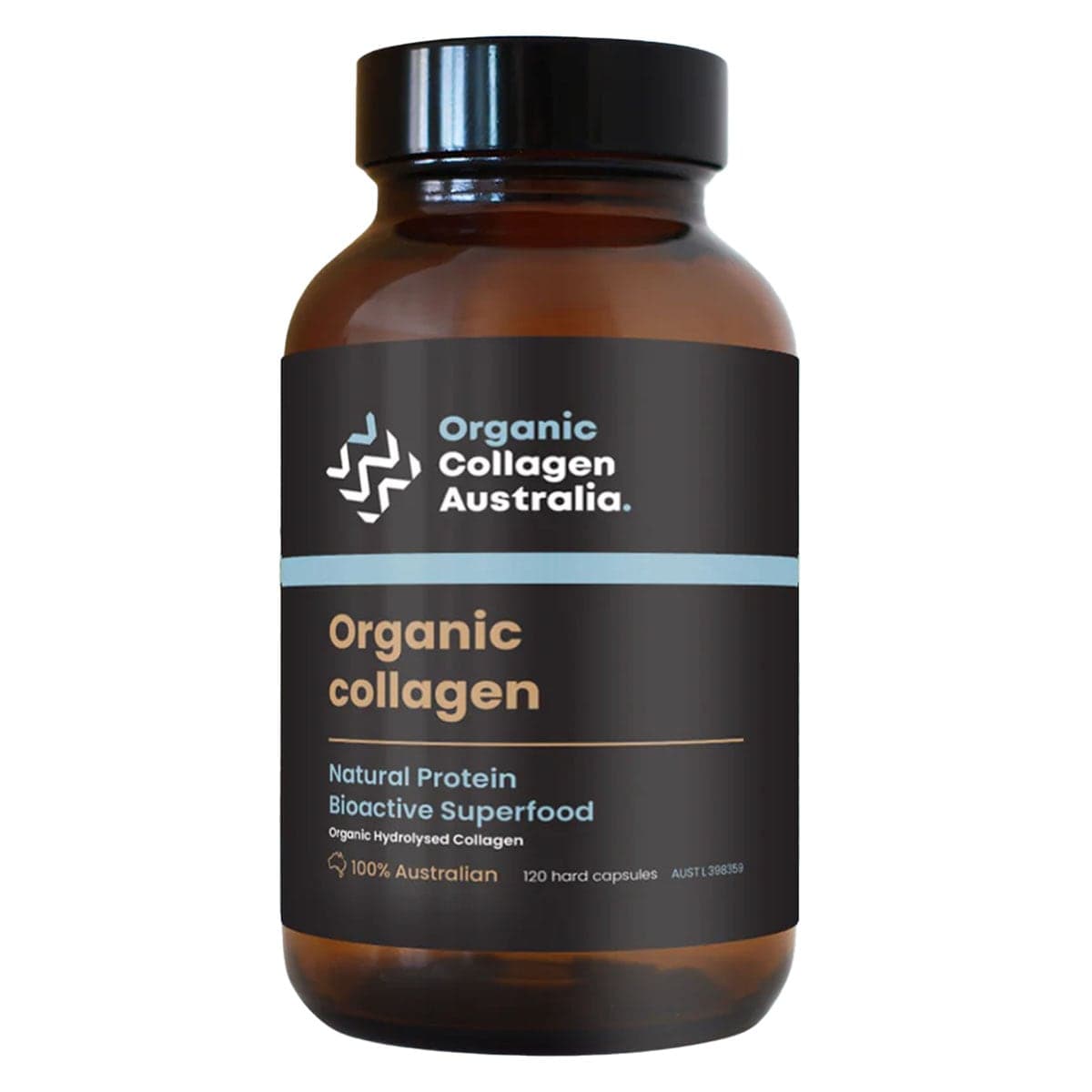 Organic Collagen Australia Organic Hydrolysed Collagen 120 Capsules