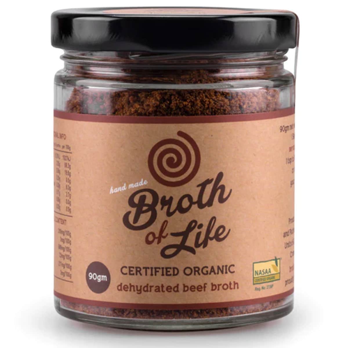 Broth Of Life Organic Dehydrated Beef Bone Broth Powder 90g