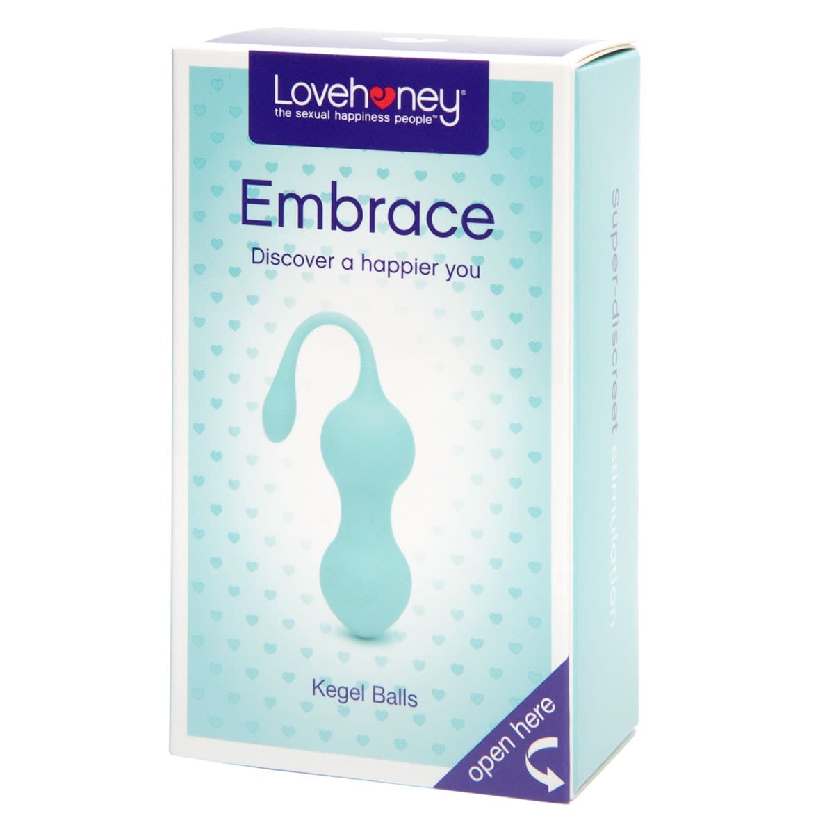 Lovehoney Embrace Silicone Kegel Balls Aqua 55g