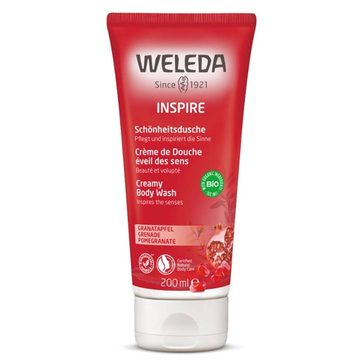 Weleda Inspire Body Wash Pomegranate 200ml