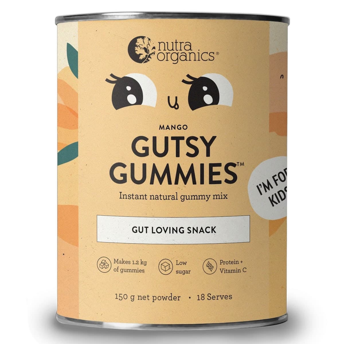 Nutra Naturals Gutsy Gummies Mango 150g