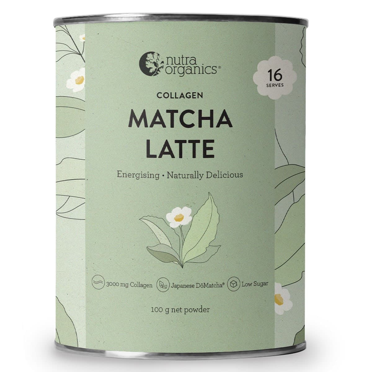 Nutra Naturals Collagen Matcha Latte 100g