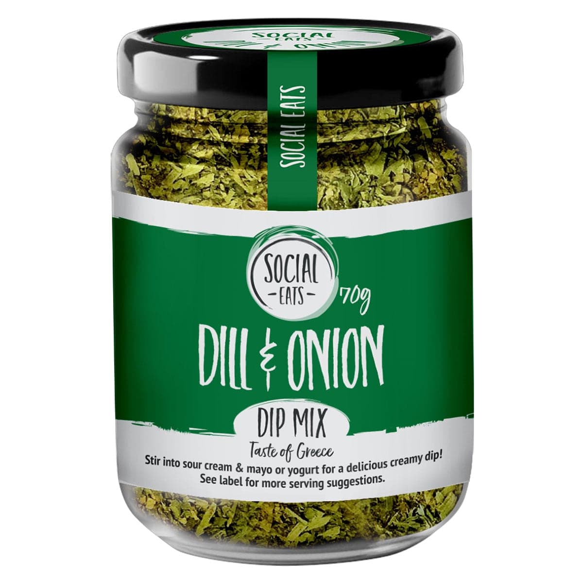 Social Eats Dill and Onion Dip Mix 70g