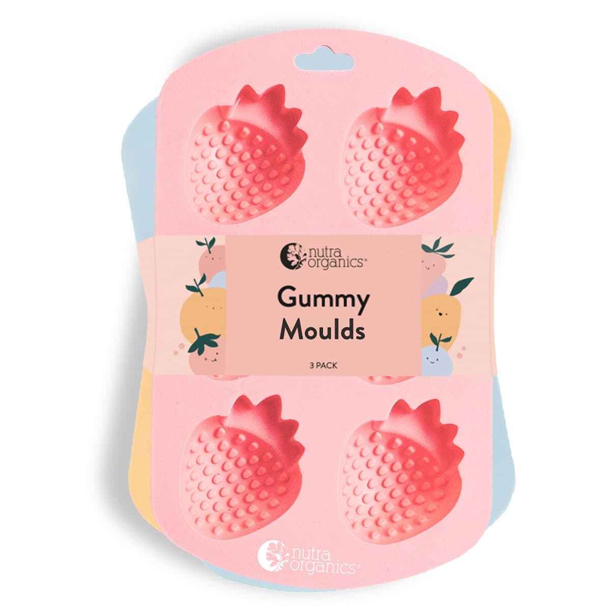 Nutra Naturals Gummy Moulds 3 Pack